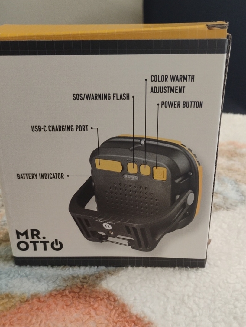 Yellow Multifunctional Work Light - Picture 3 of 3